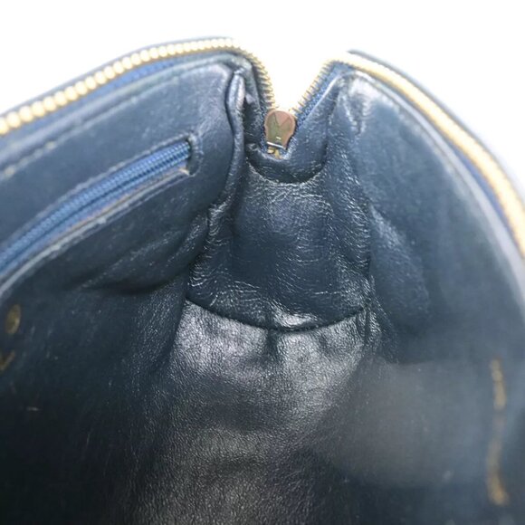 CHANEL CC Matelasse Tassel Chain Mini Shoulder Bag Leather BE GHW VTG 653RK830 - Picture 2 of 16